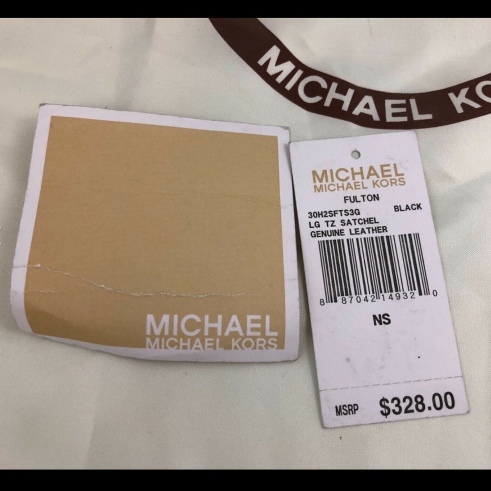 Michael Kors Fulton Leather Pythonembossed Satchel - image 4